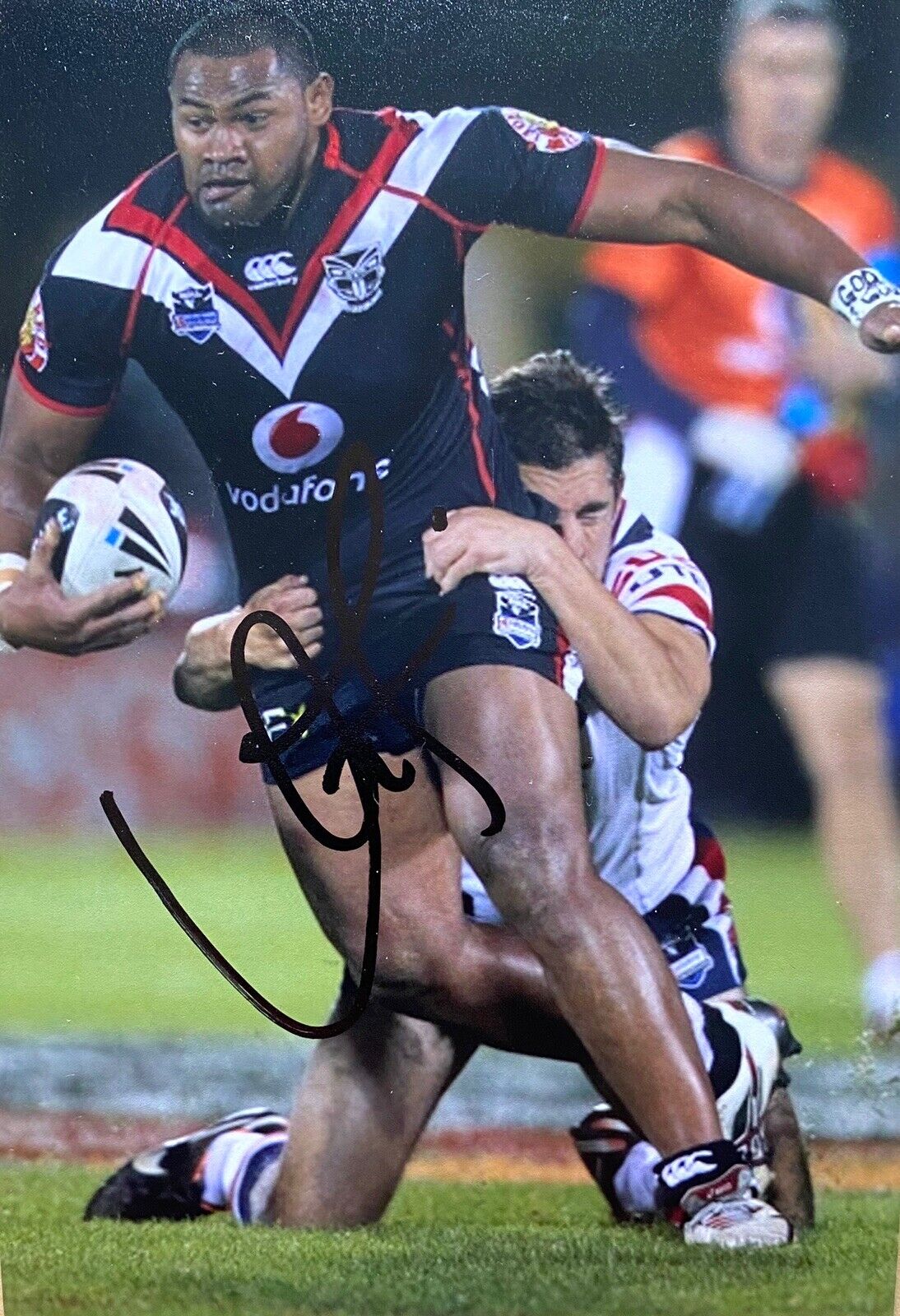 Ukuma Ta?ai Genuine Hand Signed 6X4 Photo Poster painting - New Zealand Warriors