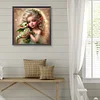 Cute Girl-Full Round Diamond Painting(40x40cm)