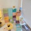 Small Desk Organizer, Cute Stackable Organizer Drawers, Desktop Drawer for Craft Storage, Stacking Desktop Organizer for Office and Home