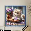 Shoes Cat-11CT Stamped Cross Stitch 40*40cm/15.75*15.75in