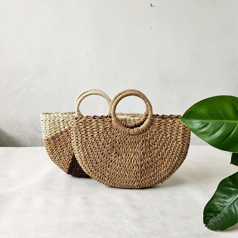Summer Pastoral Style Woven Bag