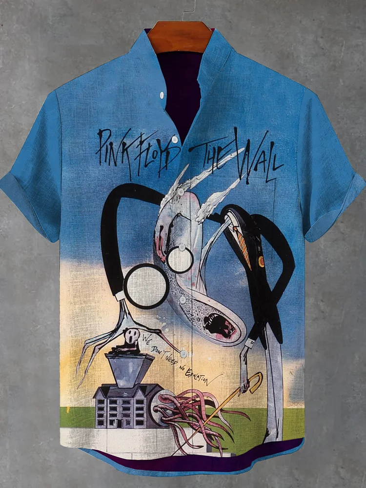 Teecade Teecade Pink Floyd Art Print Shirt