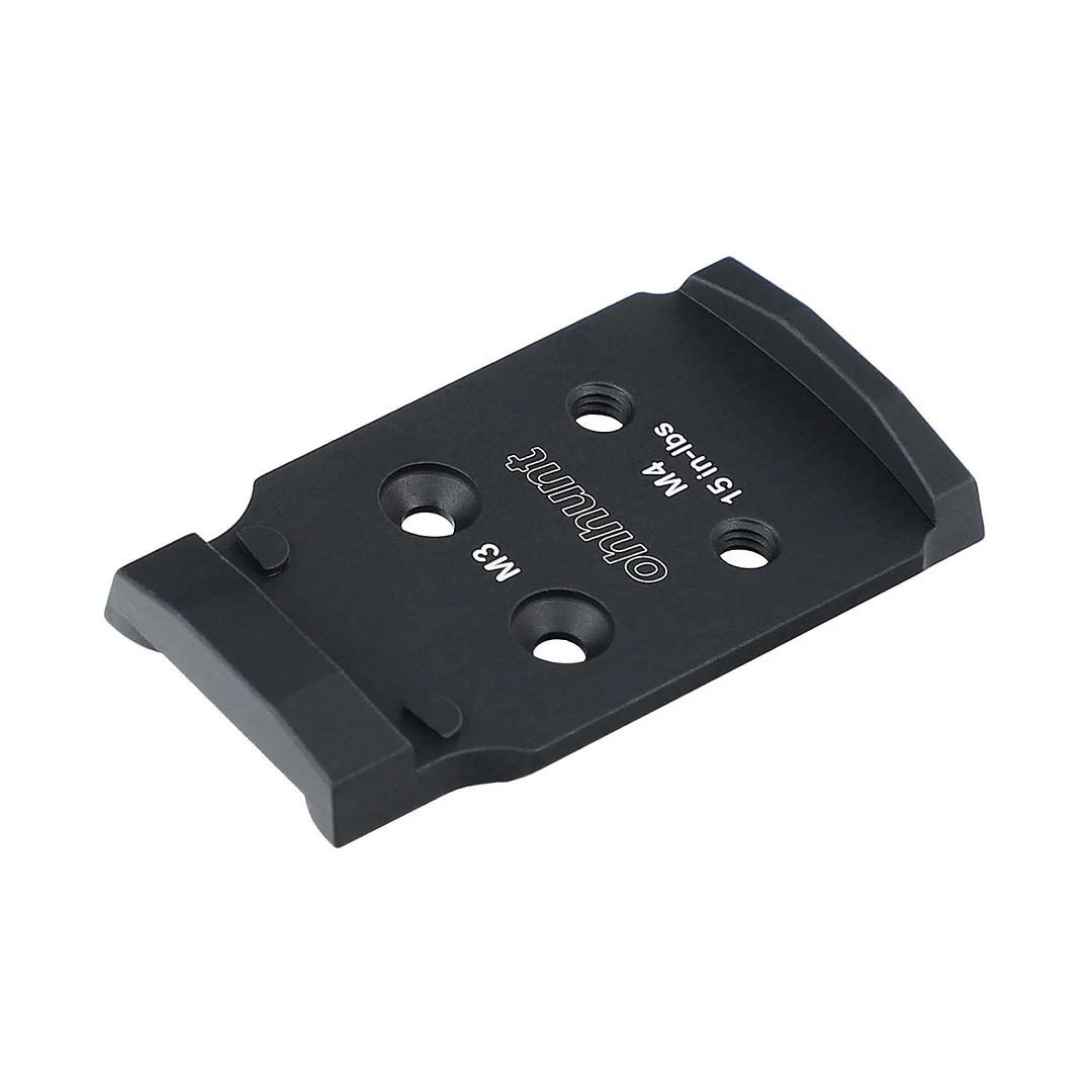 ohhunt&reg; Walther PDP 2.0 Adapter Plate Compatible with Holosun 407K 507K EPS Carry and RD U1 CNC 7075-T6