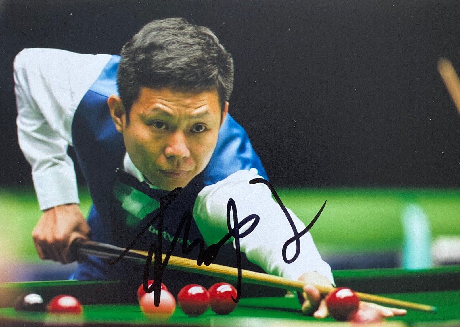 Mei Xiwen Genuine Hand Signed 6X4 Photo Poster painting - Snooker 3