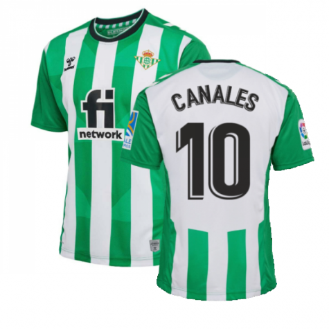 Real Betis Sergio Canales 10 Home Shirt Kit 2022-2023
