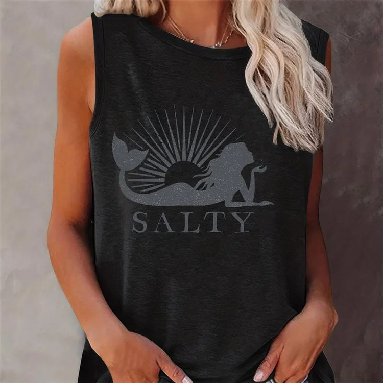 summer Women Summer O Neck Tank Top-01669