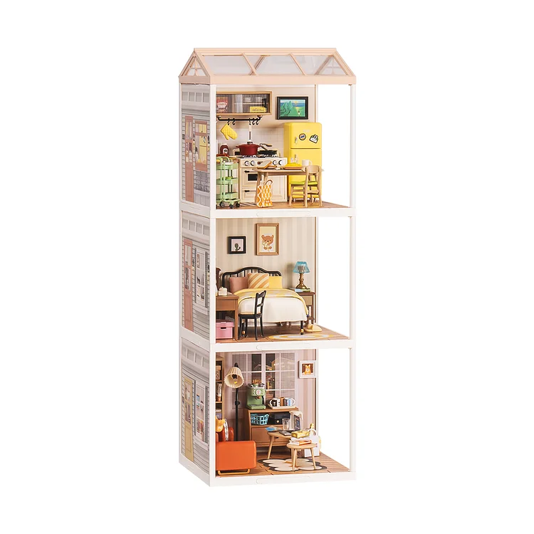 Rolife Super Creator Kunststoff Diy Mini Haus 3 in 1 | Form