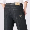 2024 New Men's Stretch Business Straight Jeans