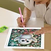 Diamond Painting-DIY Crystal Rhinestone Christmas Owl