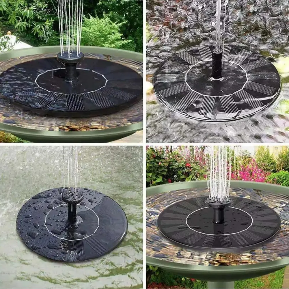 Sherem Solar Powered Water Fountain &ndash; Hot Sale 50% Off