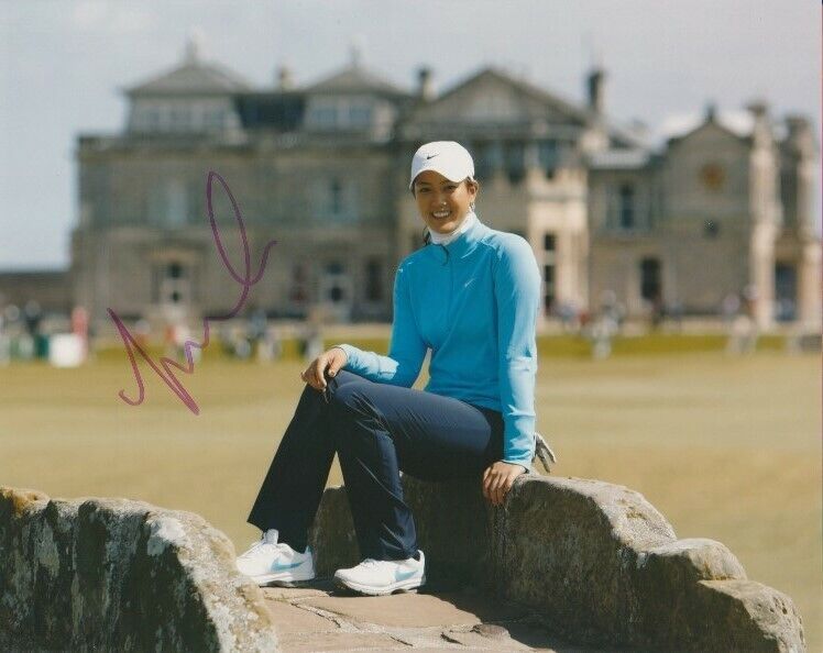 MICHELLE WIE SIGNED LPGA GOLF 8x10 Photo Poster painting #2 Autograph PROOF