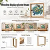 Turtle DIY Special Shape Double sided Print Clear Diamond Art Kit Wooden Framed Diamond Painting Kit(20x20cm)