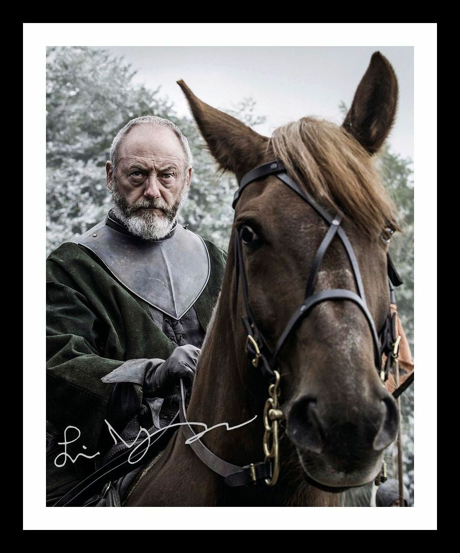 Liam Cunningham - Game Of Thrones Autograph Signed & Framed Photo Poster painting