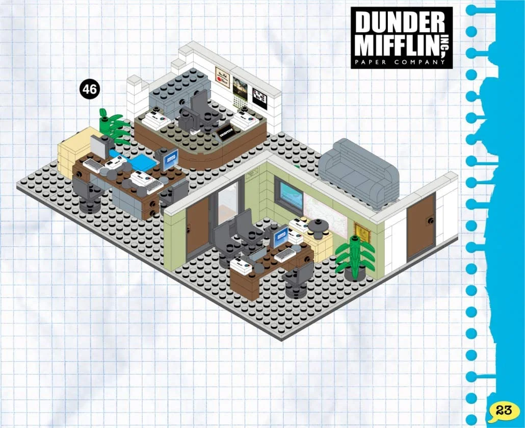 The Office Dunder Mifflin Branch Construction Set