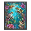 Frog-14CT Stamped Cross Stitch 40*50cm/15.75*19.69in