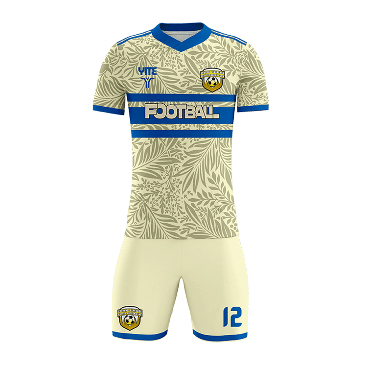 YITE | YTZQ002-Yellow And Blue Soccer Uniforms