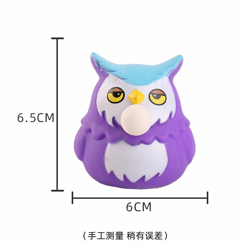 Squishy Toy Christmas Animal Santa Claus Snowman PVC TPR Toys