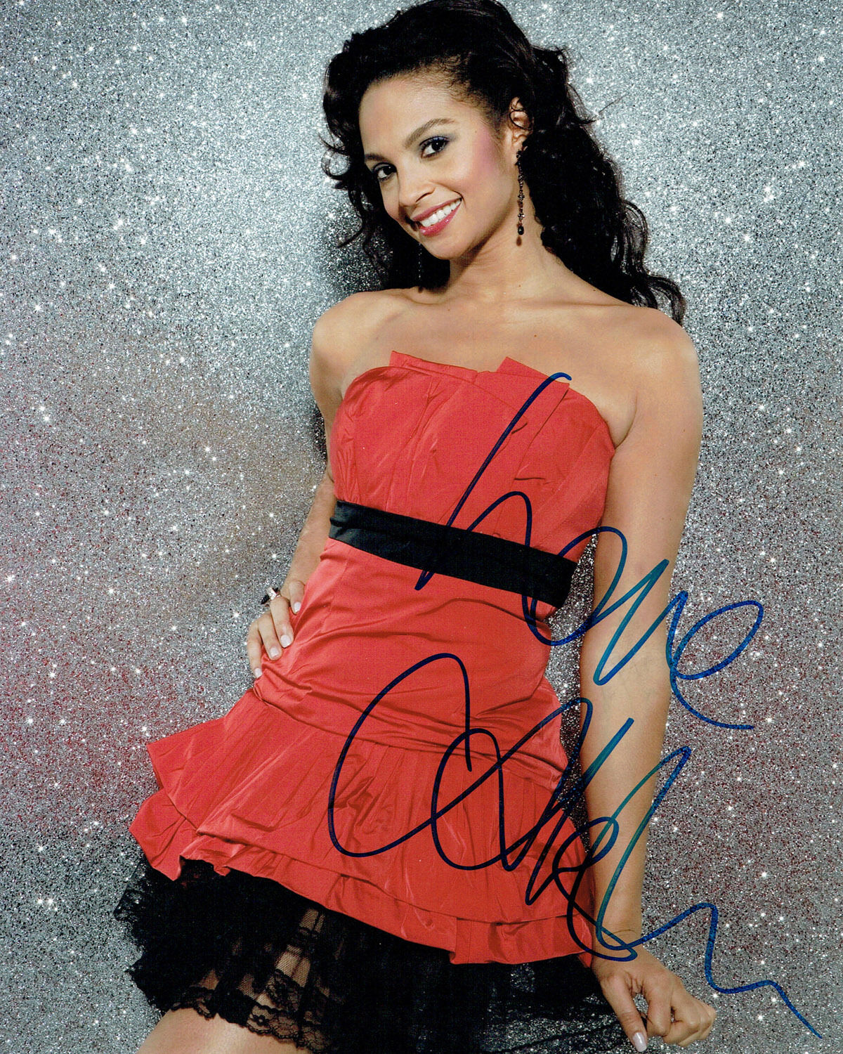 Alesha DIXON Signed Autograph SEXY Photo Poster painting AFTAL COA Britains Got Talent Judge