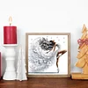 Belle jupe beauty_special en forme de peinture au diamant-30*30cm