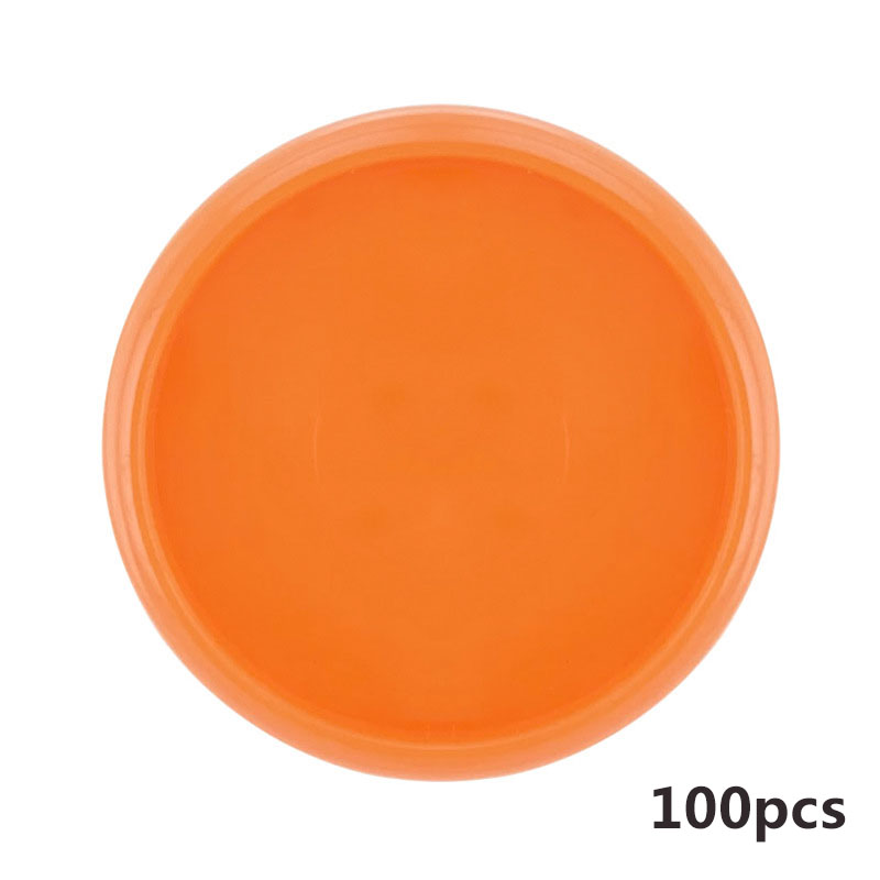 100pcs Mushroom Hole Binding Buckle 24 28 32mm Discbound Discs Ring Suitable for Loose Leaf Notepad Planner Diary Book Business