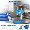 [US Local Warehouse] 0.5 Ton Arbor Press Manual Hand Punching Machine Desktop Punch Press Machine for Metal & Non-Metal Bending Stretching Forming