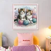 Kitten - 11CT Stamped Cross Stitch - 40*40cm - Cat