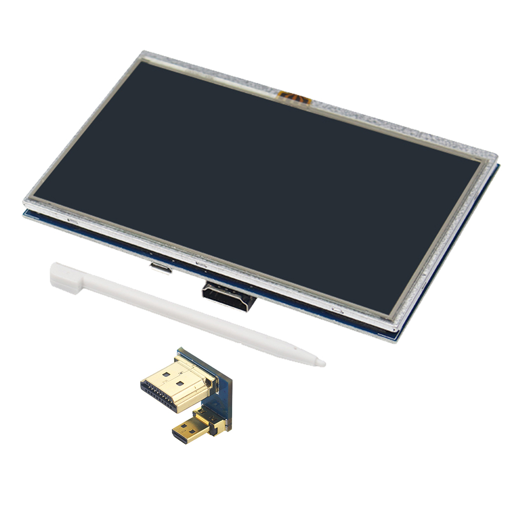 

5 inch LCD Touch Screen HDMI-Compatible Display Kit for Raspberry Pi 4B, For pi 4b, 501 Original