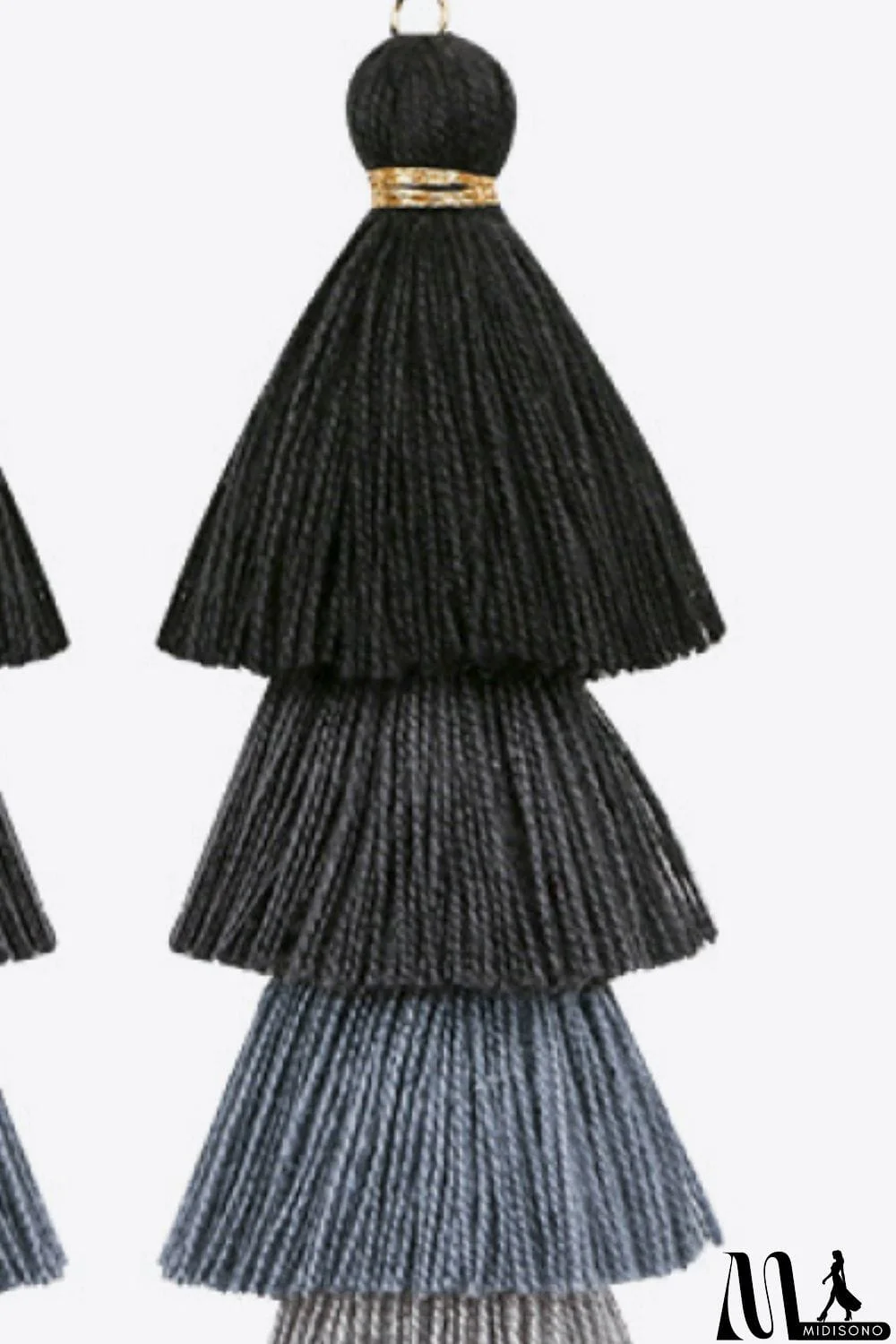 MidiSono - Layered Tassel Earrings
