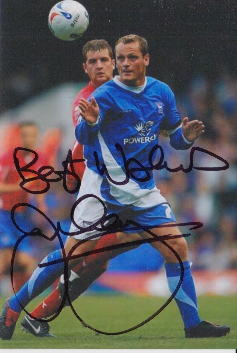 JIM MAGILTON HAND SIGNED 6X4 Photo Poster painting IPSWICH TOWN FOOTBALL AUTOGRAPH 8