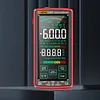 Smart Digital Multimeter 6000 Counts Touch Screen Ammeter Tester Meter (Red)