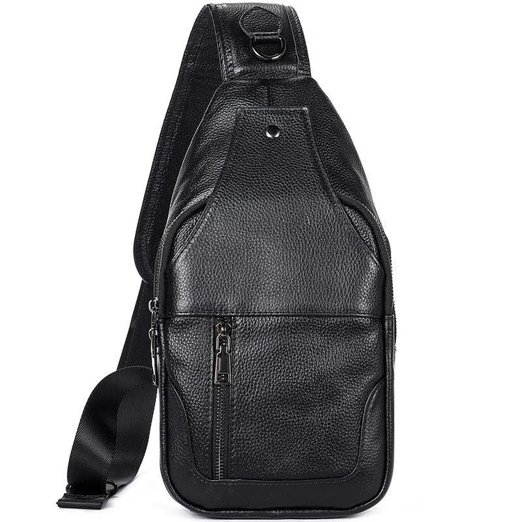 Fashion All-Match Style Casual Leather Sports Crossbody Bag