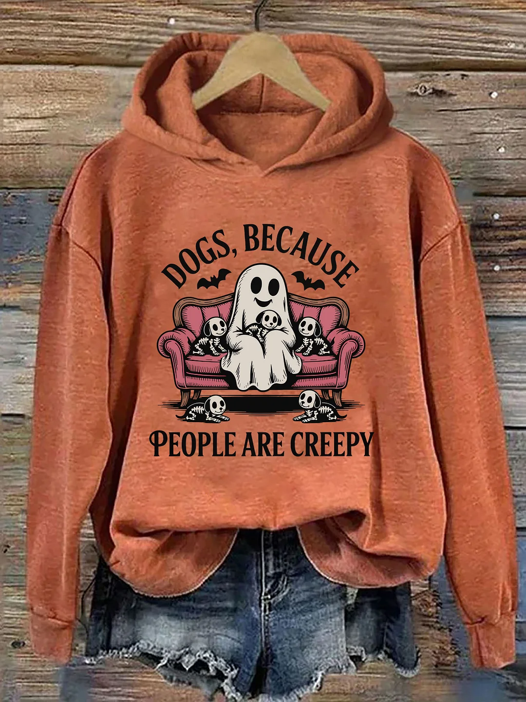 Dogs Because People Are Creepy Hoodie
