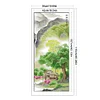 Four Seasons In Jiangnan-Spring-11CT Stamped Cross Stitch 50*115cm/19.69*45.28in(Big Size)