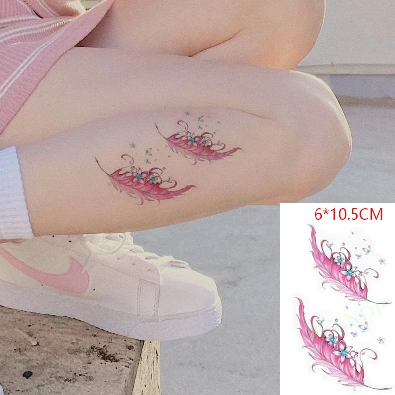 Waterproof Temporary Tattoo Sticker Cat Fox Animal Fake Tatto Flash Tatoo Neck Hand Back Foot Shoulder for Kids Women Men