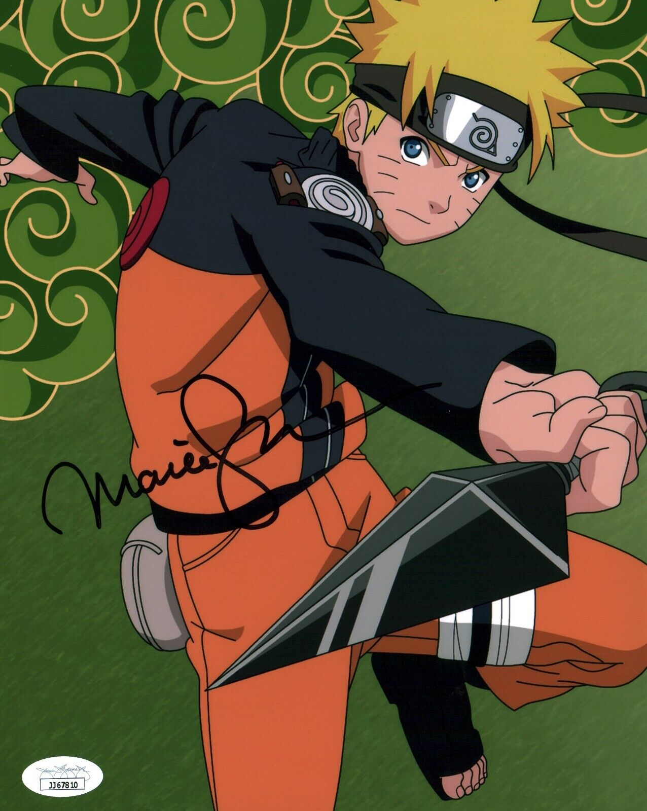 Maile Flanagan Naruto Shippuden Signed Autograph 8x10 Photo Poster painting JSA Certified COA