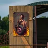 Pin up girl - Panneaux en &eacute;tain m&eacute;tallique(30*40cm)