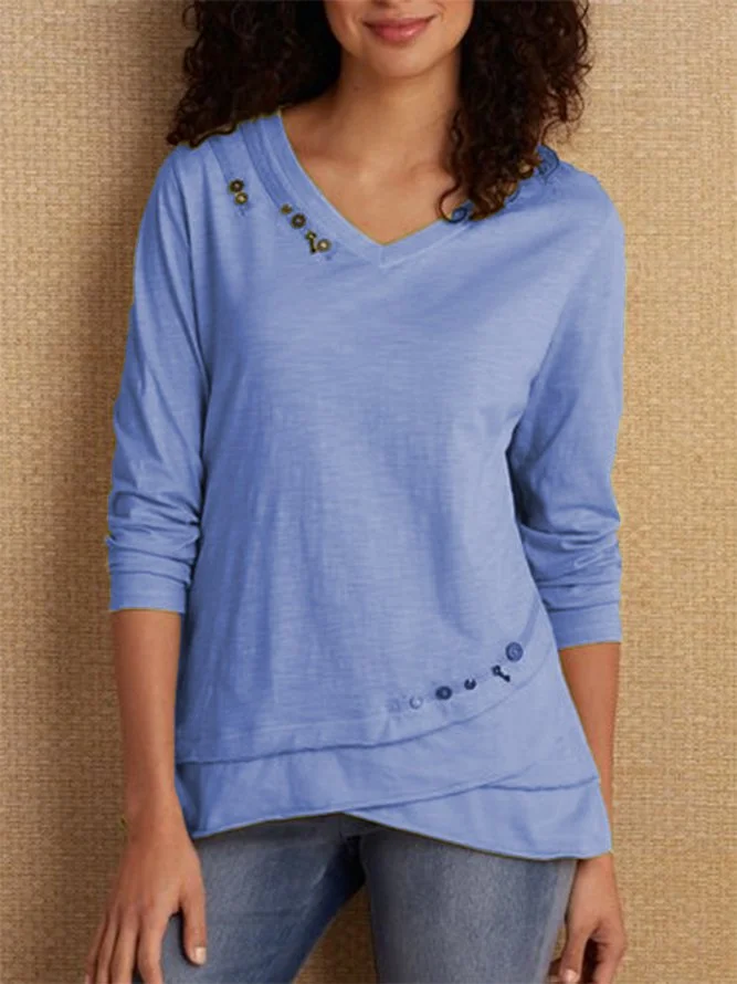 Women Casual Long Sleeve Tops