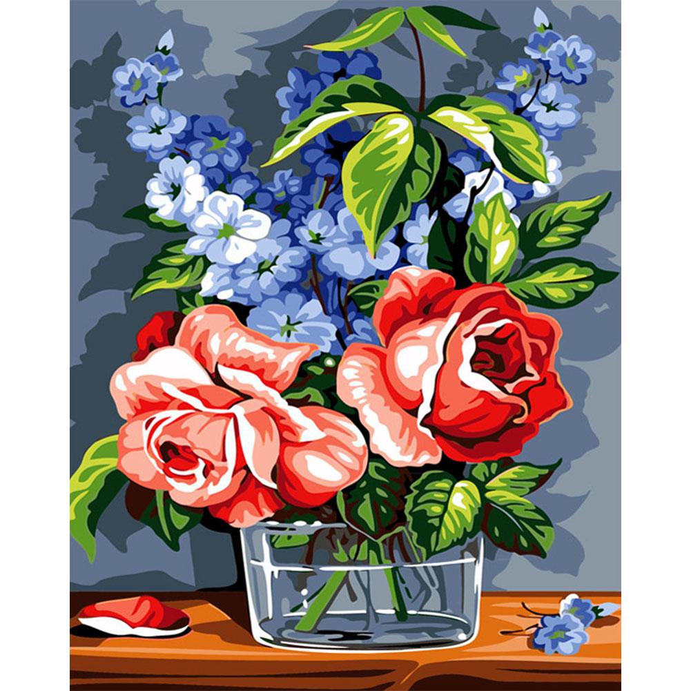 

40x50cm - Paint By Numbers Gorgeous Flower, 501 Original