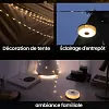 10M Guirlande lumineuse escamotable portative imperm&eacute;able ext&eacute;rieure