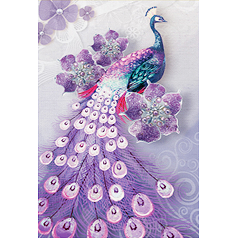 

Peacock-Special Shaped Diamond Painting-30*40CM, 501 Original