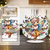 DIY Flute Butterfly Boy-Diamond Painting Ornaments（Sigle-Sided）