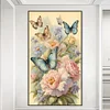 Diamond Painting-5D Full Round Drill Butterfly(70*40 CM)