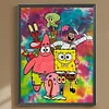 SpongeBob and friends 30*40cm full round drill diamond painting