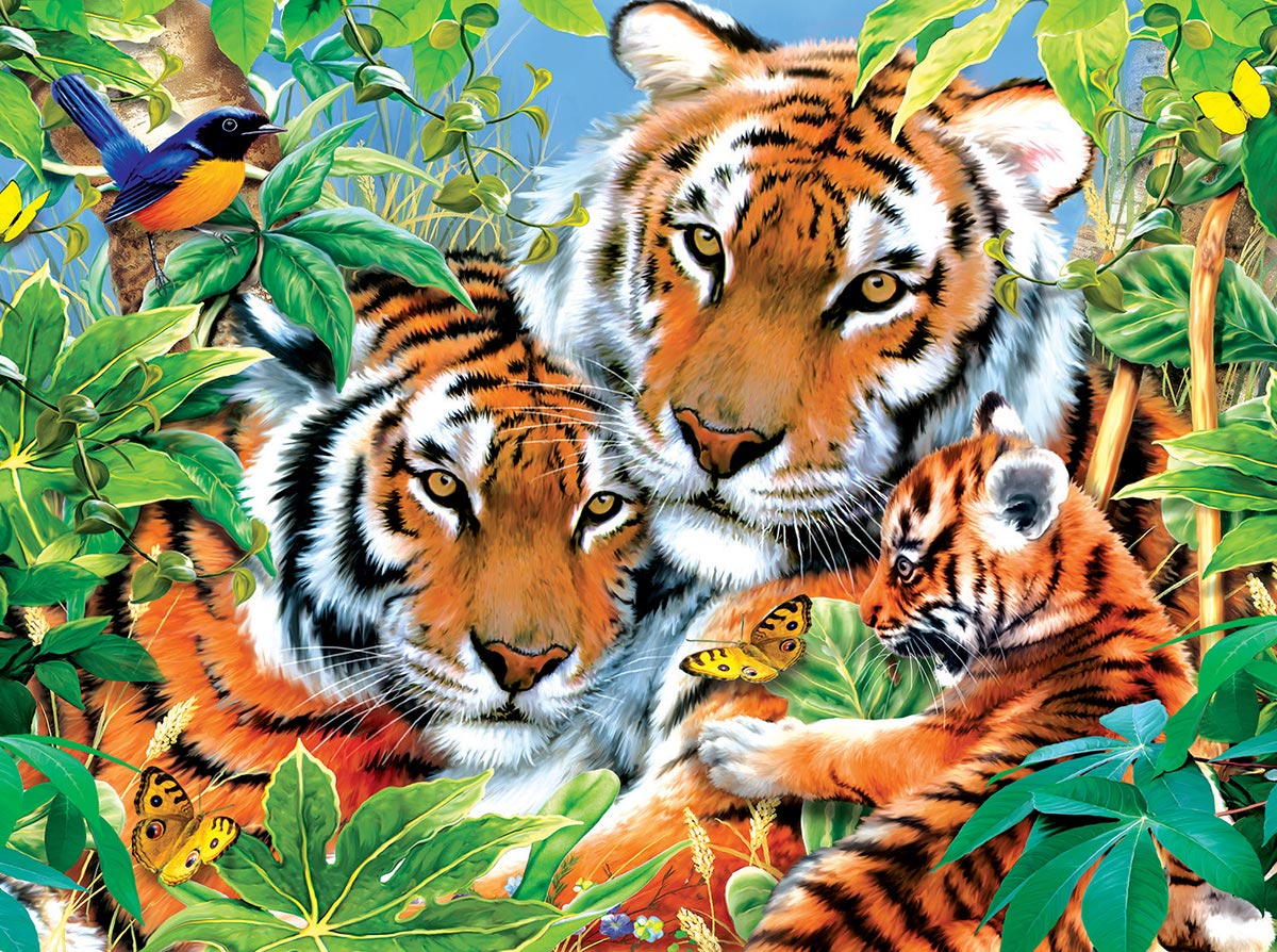 DIY Painting By Numbers Tiger 40*50cm