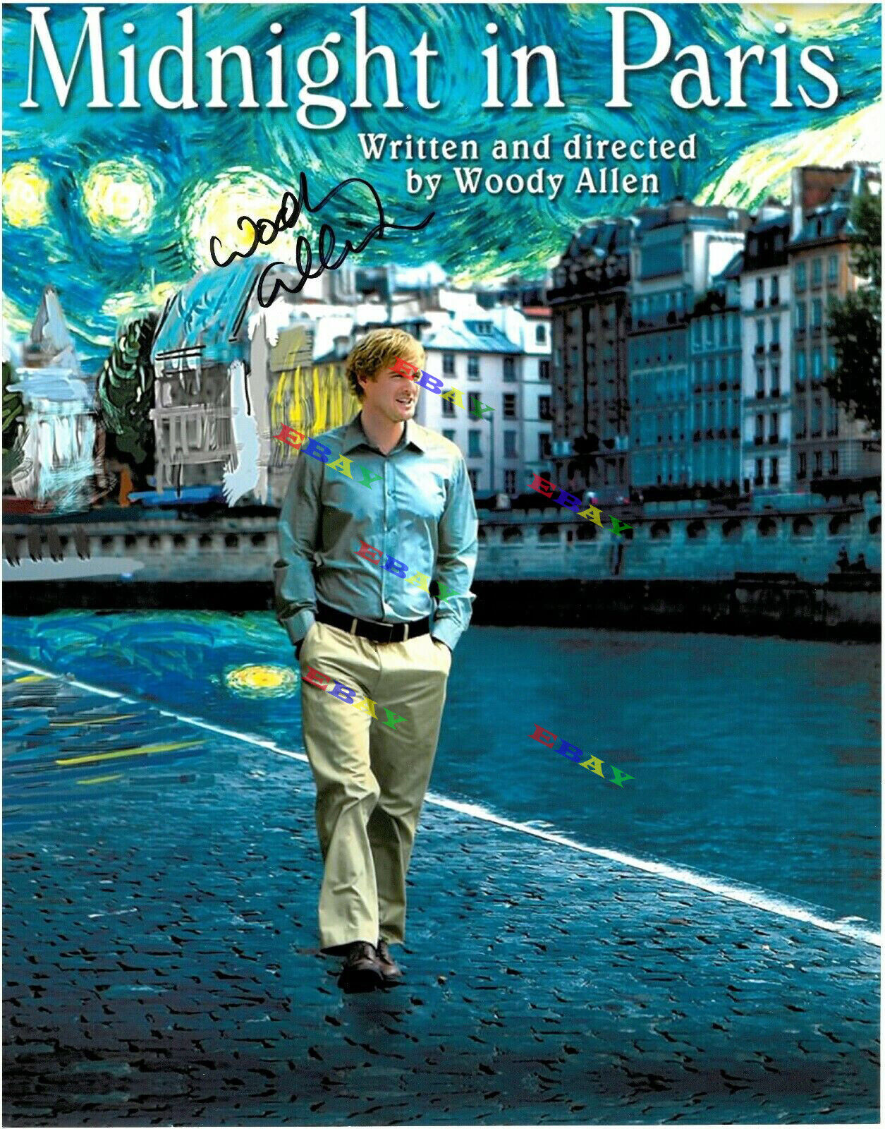 Woody Allen Midnight in Paris Autographed Signed Photo Poster painting Reprint