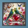 Diamond Painting-DIY Full Round Drill Parrot(40x40cm)