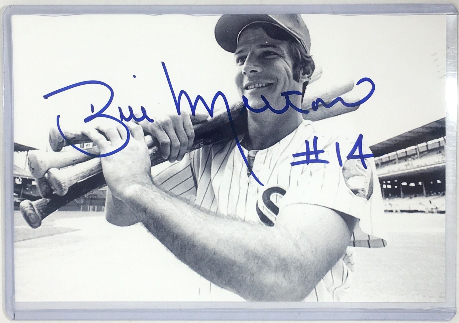 Bill Melton Signed 4x6 Photo Poster painting Chicago White Sox Angels Indians Autograph Auto