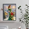 Diamond Painting-DIY Full Round Drill Christmas Girls