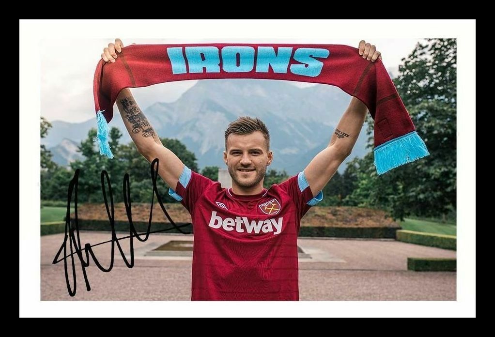 Andriy Yarmolenko - West Ham United Autograph Signed & Framed Photo Poster painting