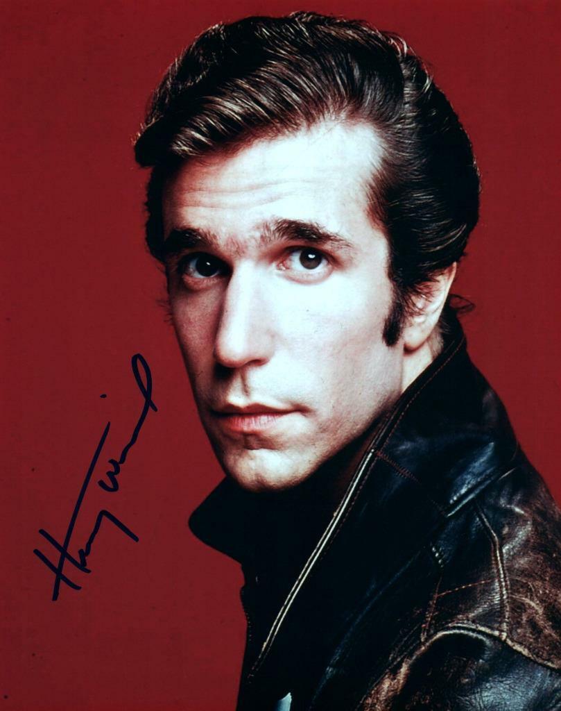 Henry Winkler autographed 8x10 signed Photo Poster painting Picture Pic and COA